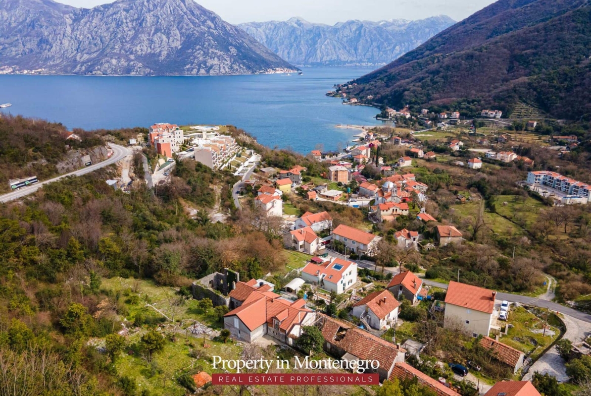 Stone house in Bay of Kotor