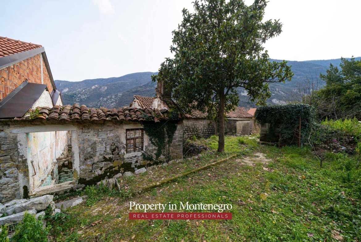 Stone house in Bay of Kotor
