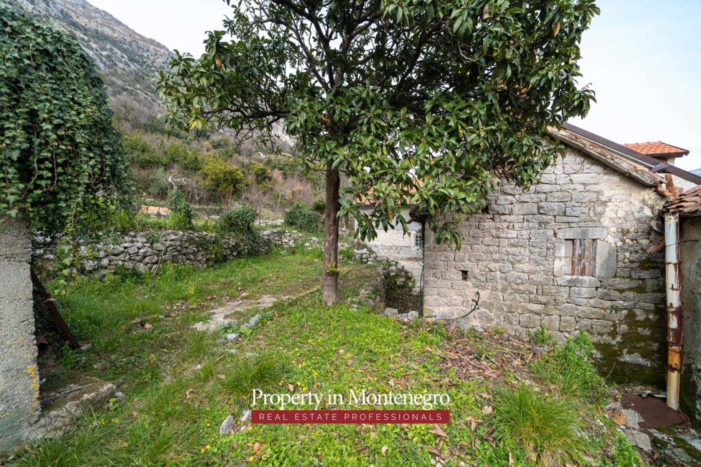 Stone house in Bay of Kotor