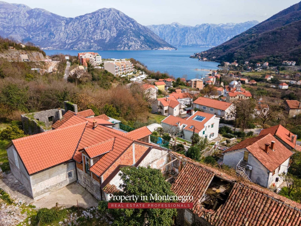 Stone house in Bay of Kotor