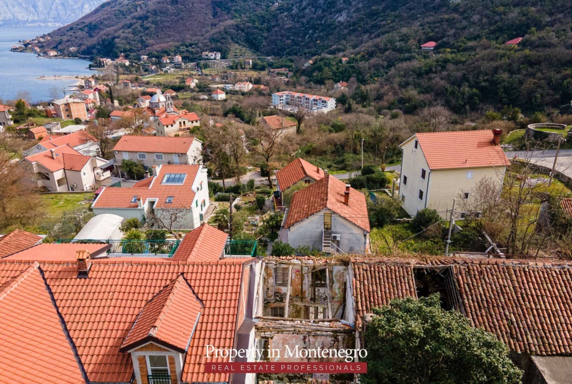 Stone house in Bay of Kotor