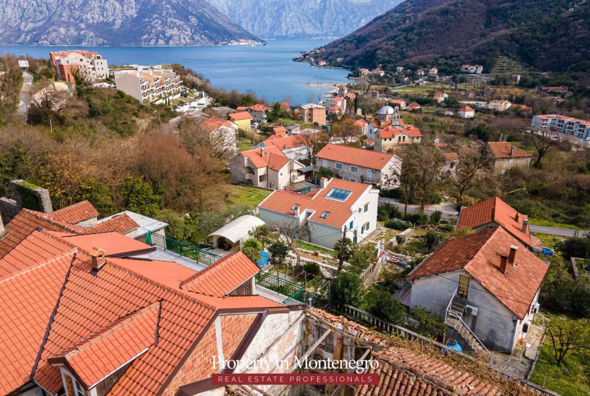 Stone house in Bay of Kotor
