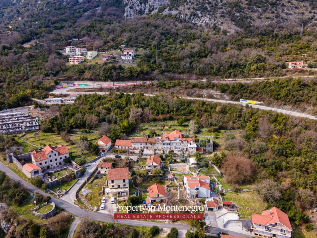 Stone house in Bay of Kotor
