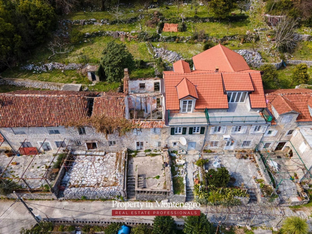 Stone house in Bay of Kotor