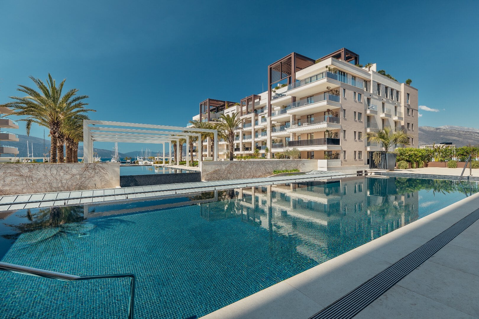 1 Tivat Porto Montenegro furnished two bedroom apartment in the Elena building