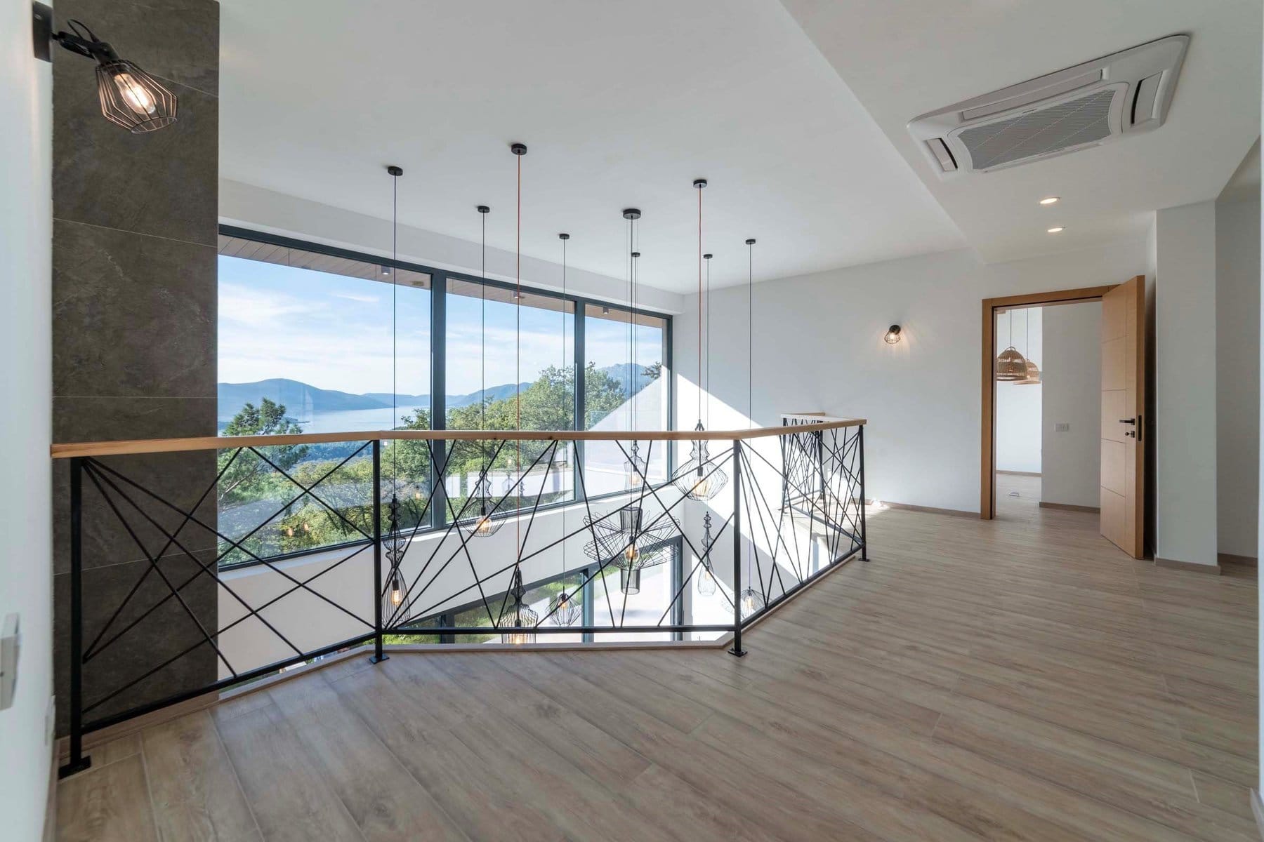 13 Kotor Kavac – a contemporary family villa with a swimming pool and a panoramic view of the Tivat Bay min