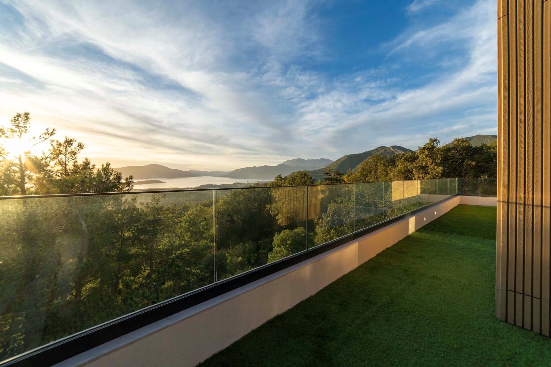 23 Kotor Kavac – a contemporary family villa with a swimming pool and a panoramic view of the Tivat Bay min