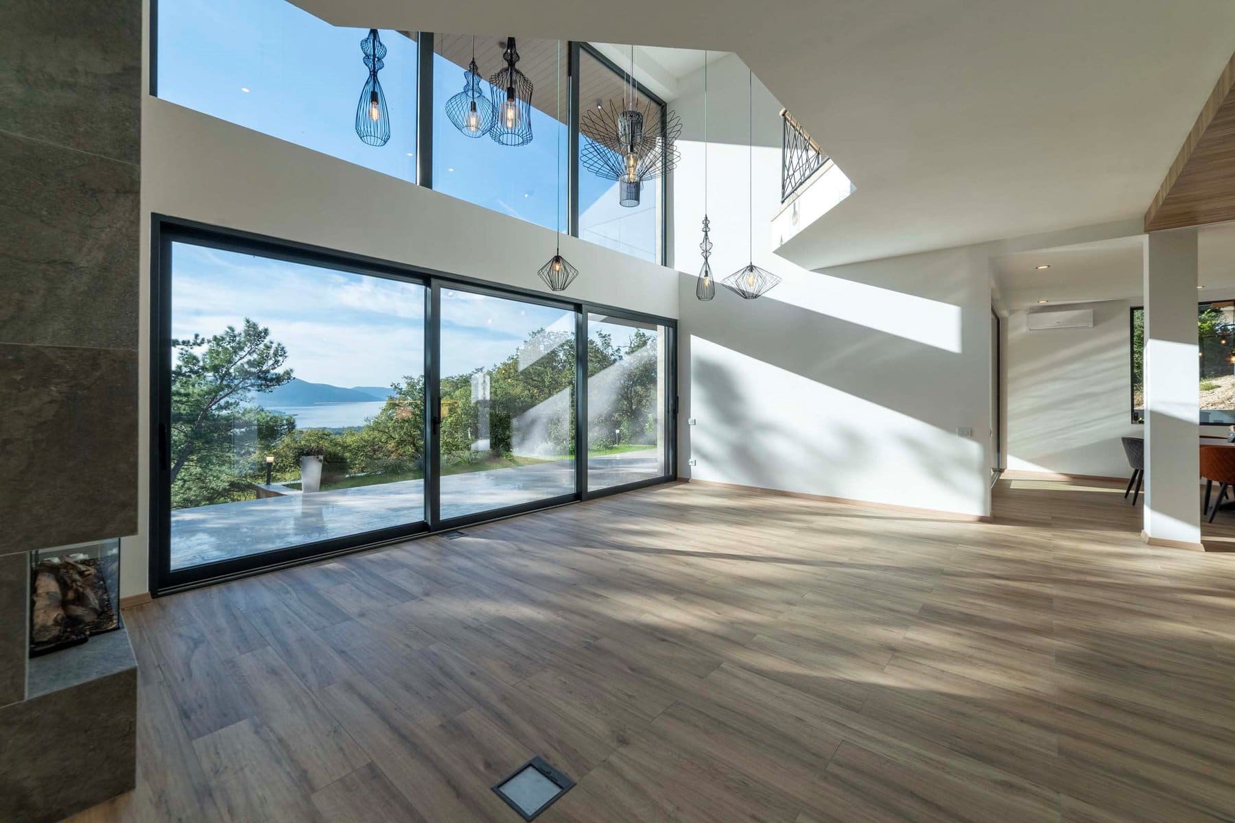 6 Kotor Kavac – a contemporary family villa with a swimming pool and a panoramic view of the Tivat Bay min