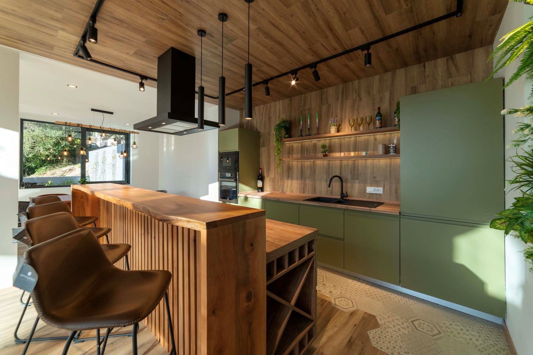 9 Kotor Kavac – a contemporary family villa with a swimming pool and a panoramic view of the Tivat Bay min