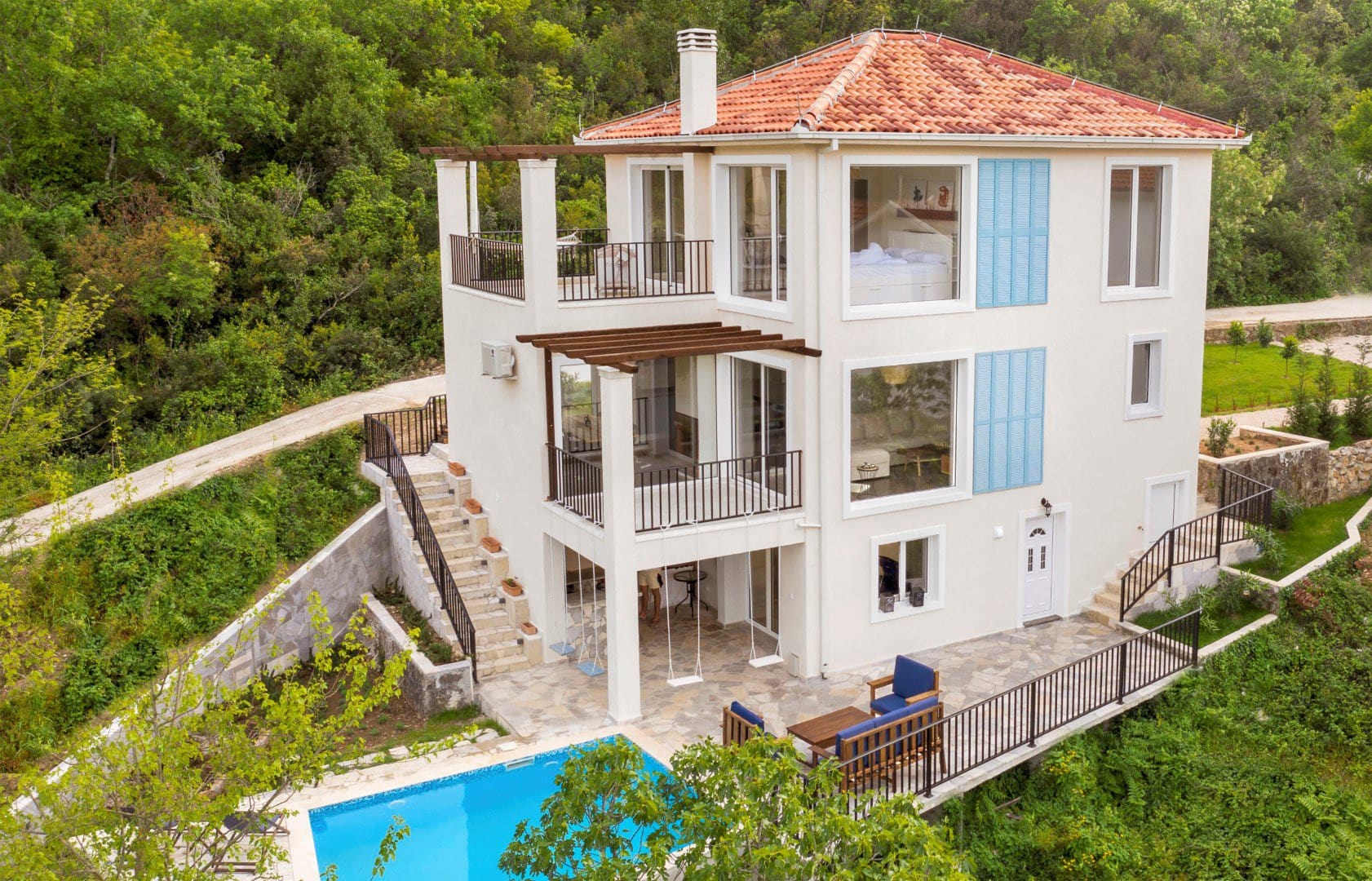 1 new villa near the sea Lustica Bjelila 1