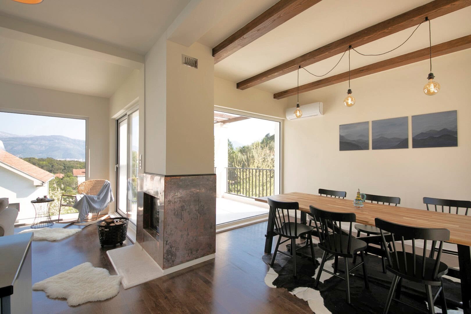 3 new villa near the sea Lustica Bjelila