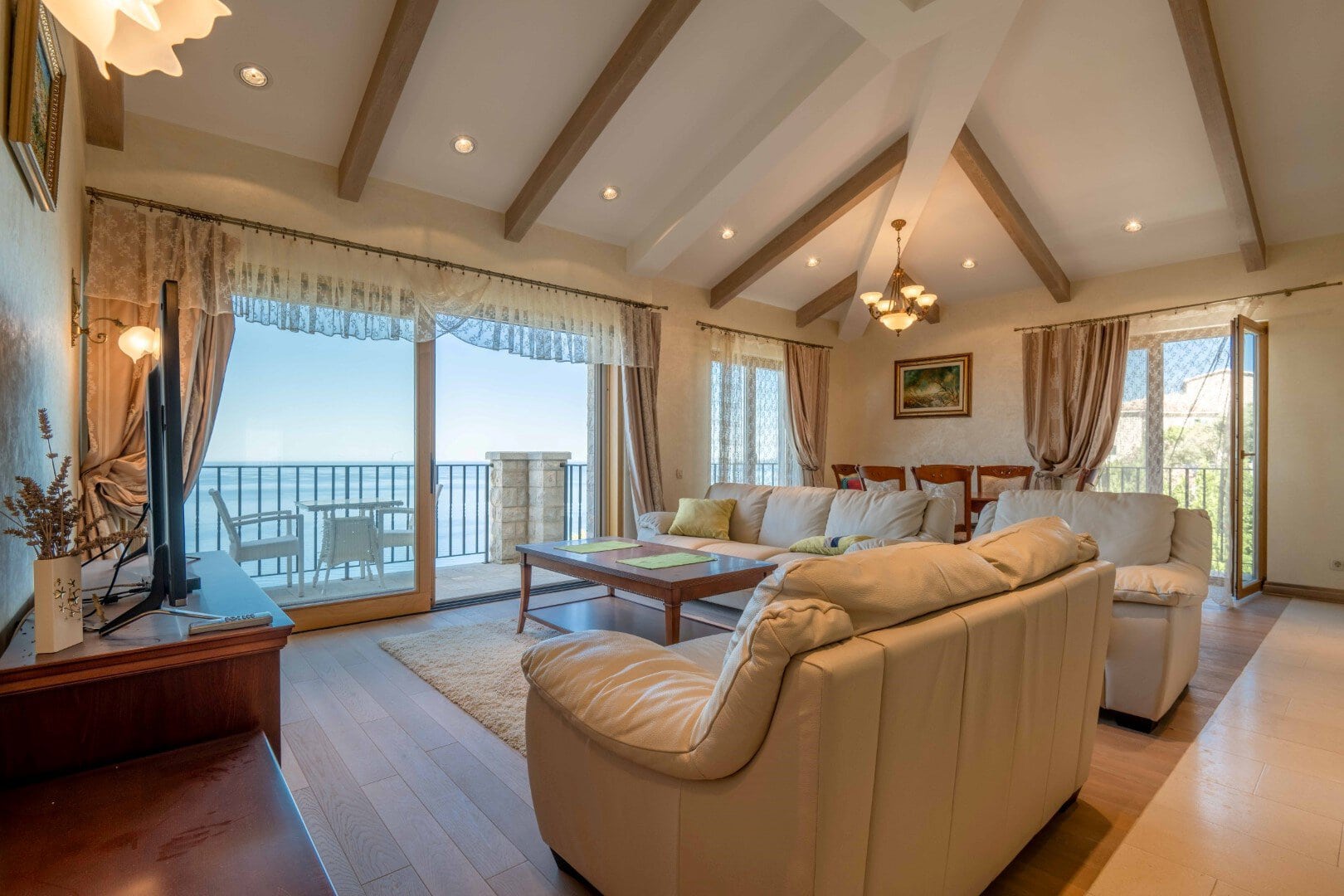 16 renovated stone villa with a pool and garage