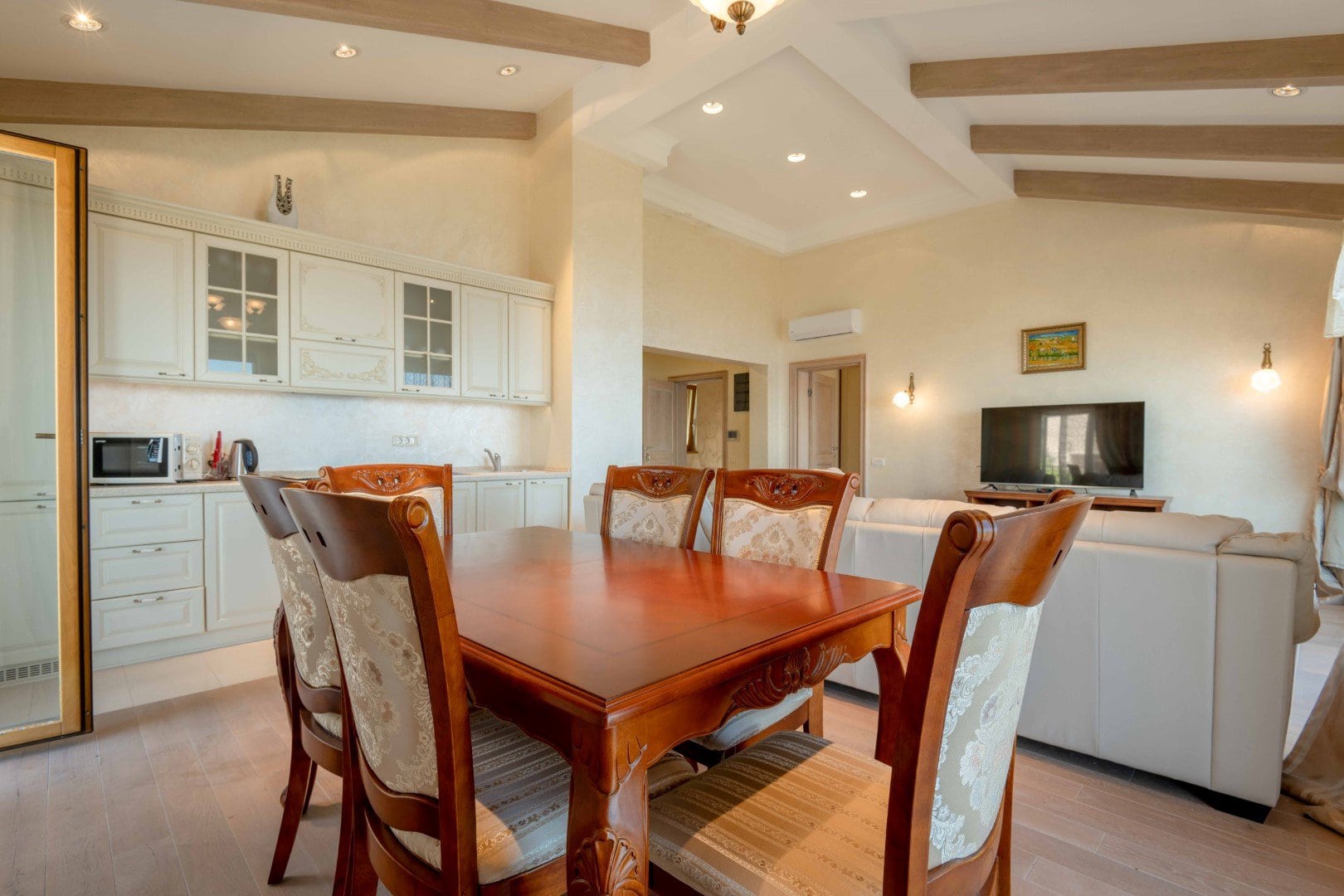 19 renovated stone villa with a pool and garage