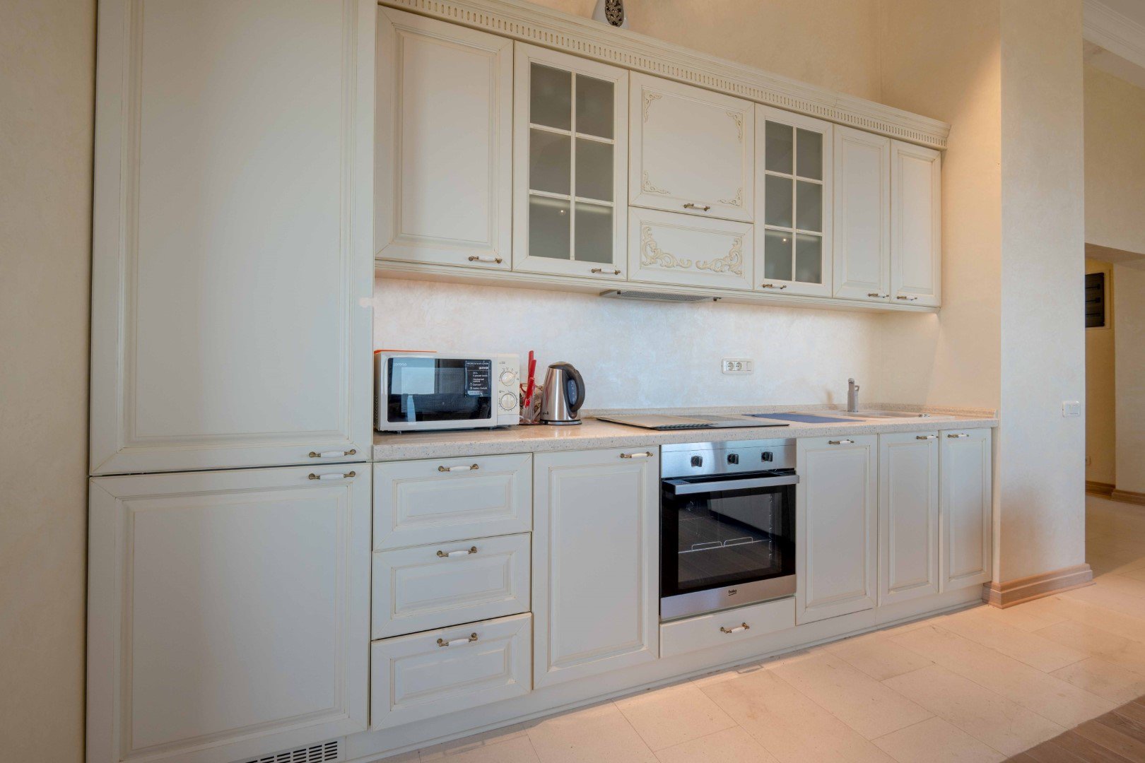 20 renovated stone villa with a pool and garage