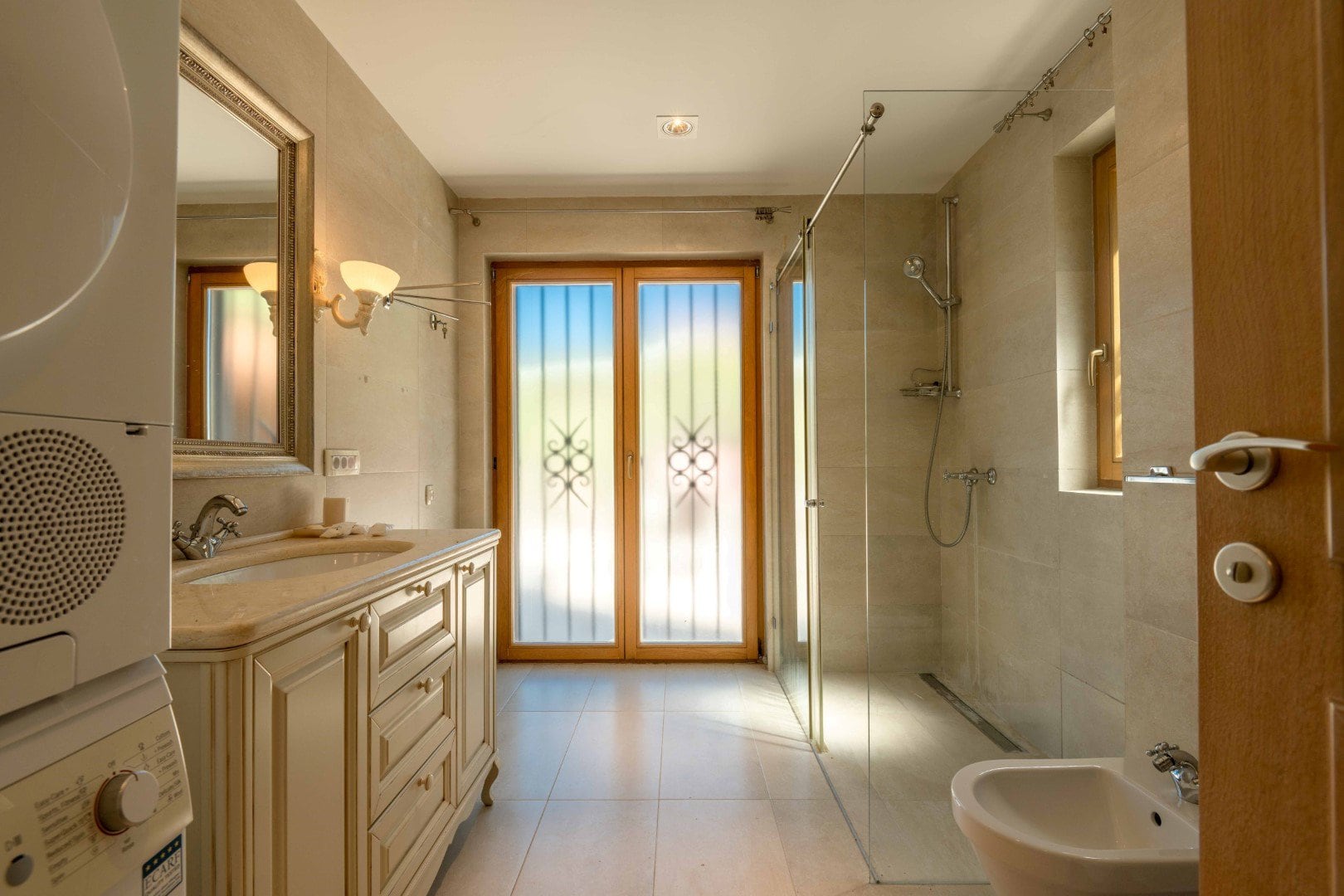 27 renovated stone villa with a pool and garage