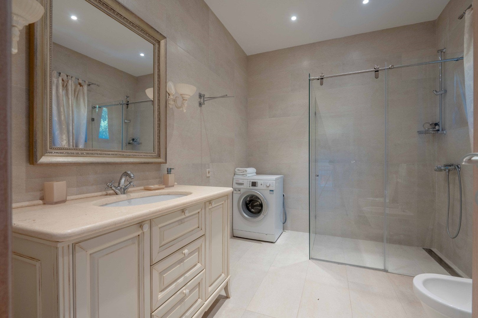 28 renovated stone villa with a pool and garage