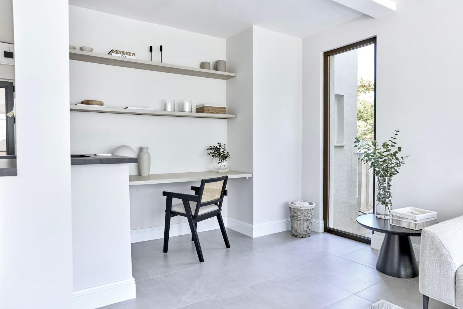 8 3bdr villa with a pool and open sea view