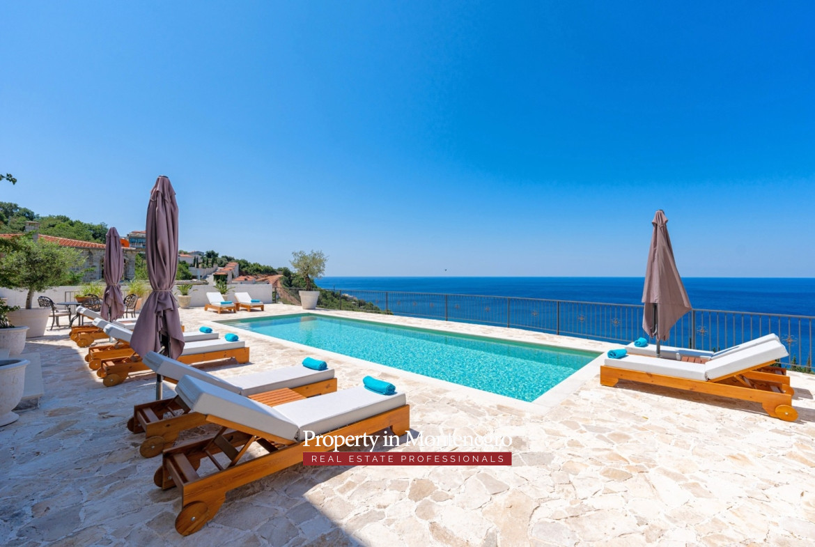 39 luxury renovated stone villa Drobni Pijesak