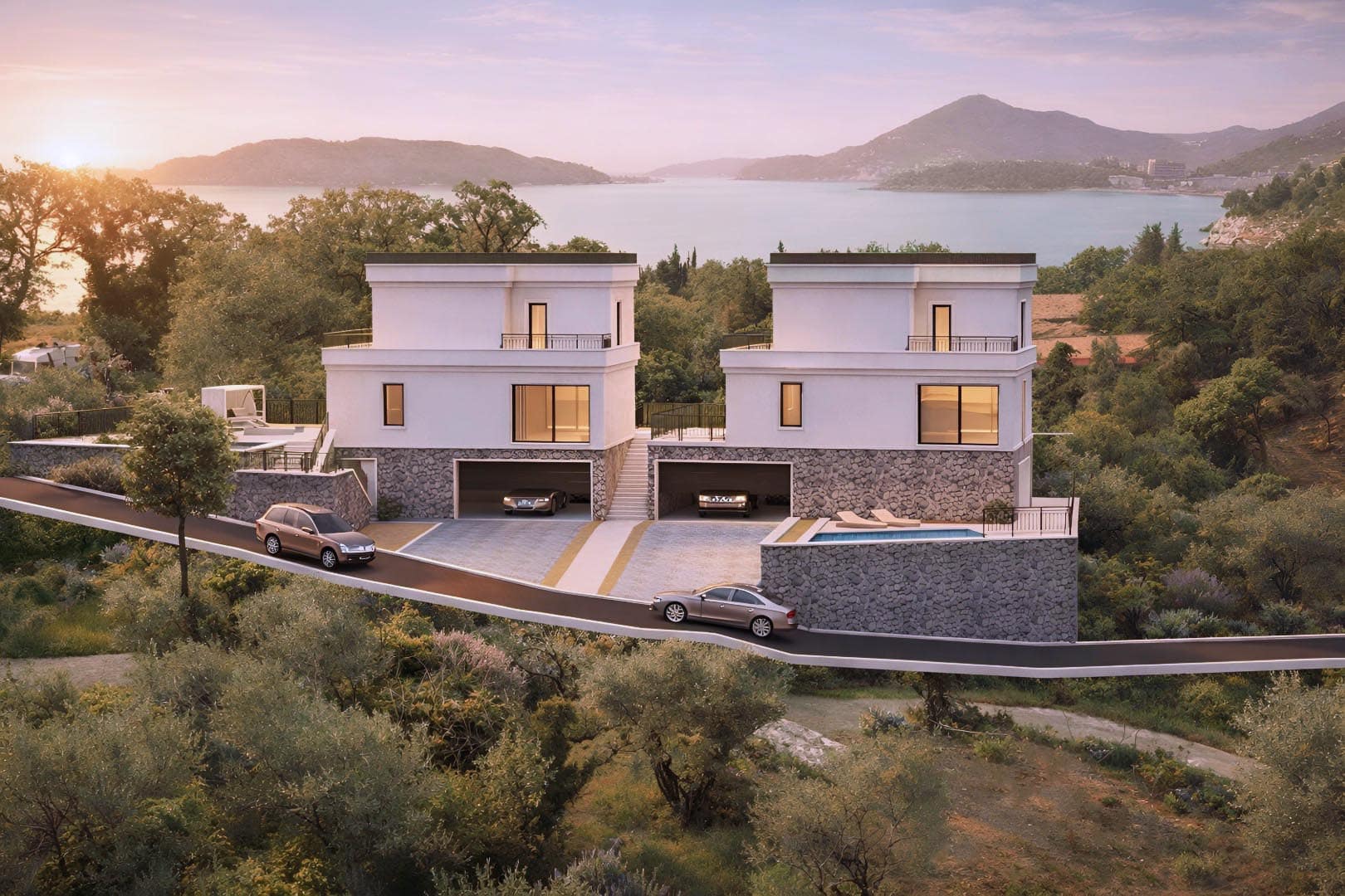 2 - complex of villas near the sea Kamenovo