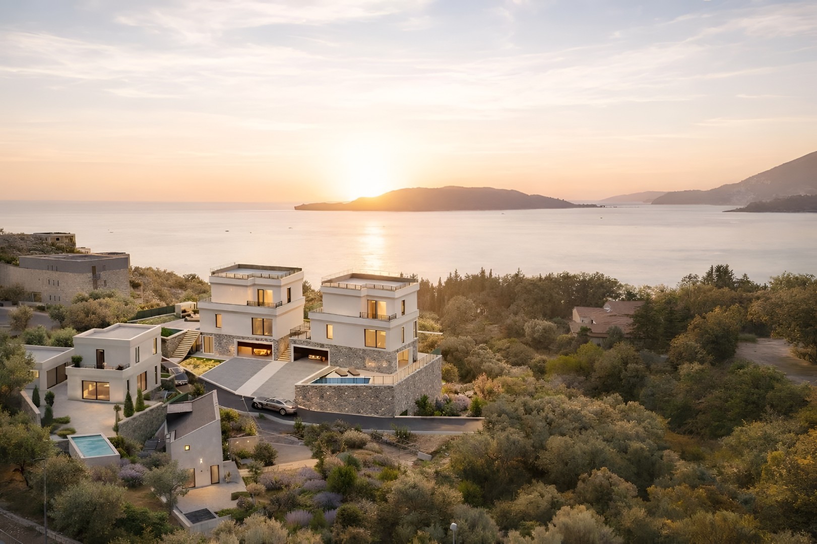 3 - complex of villas near the sea Kamenovo