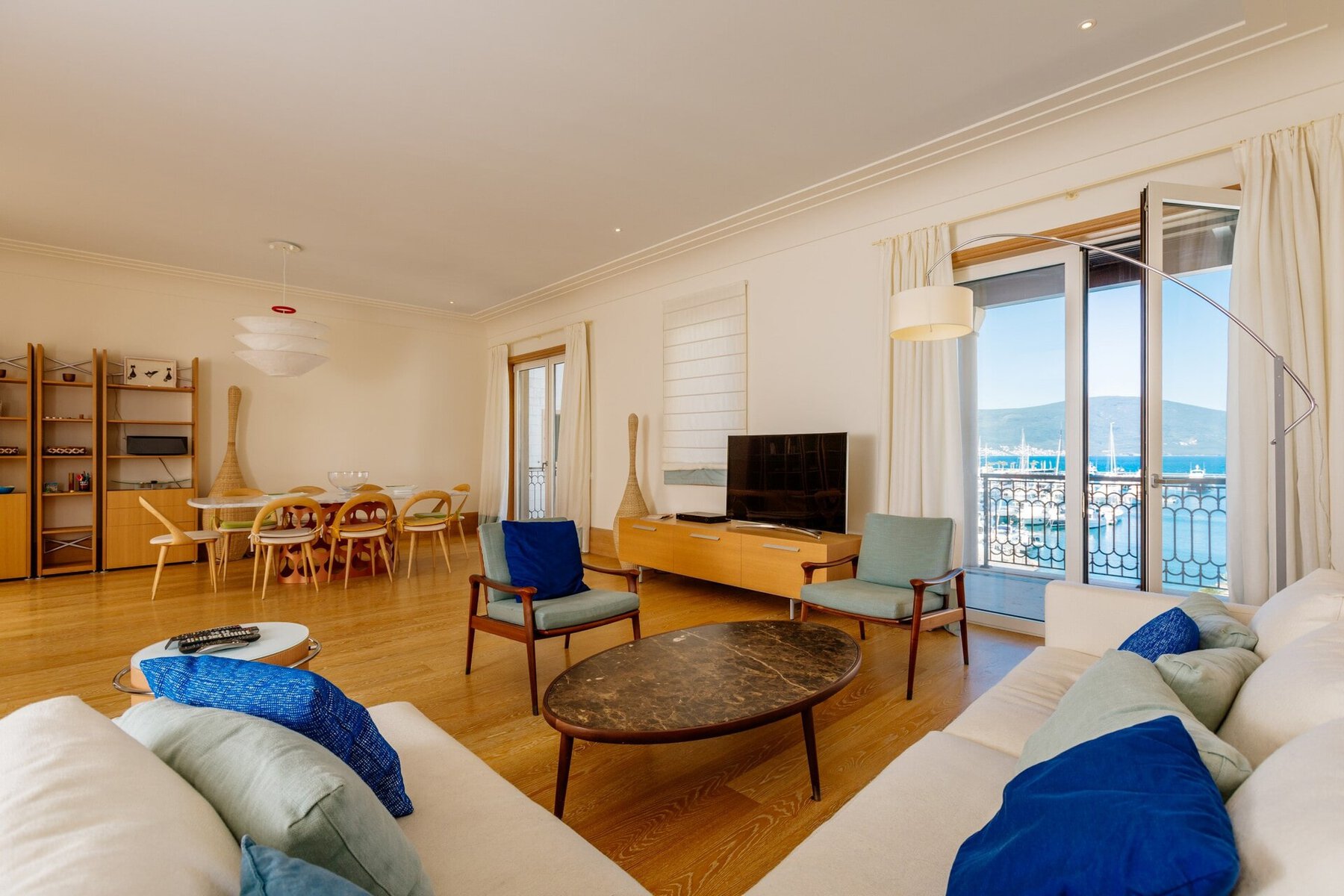 4 - Tivat, Porto Montenegro – four-bedroom apartment with open sea view, Tara building-min